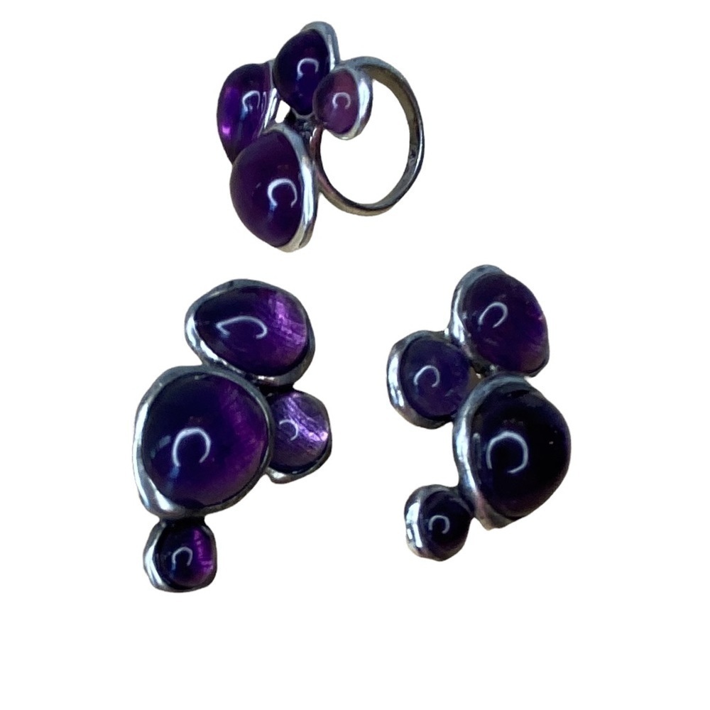Grace Adele Earrings and Ring Set - Picture 2 of 8
